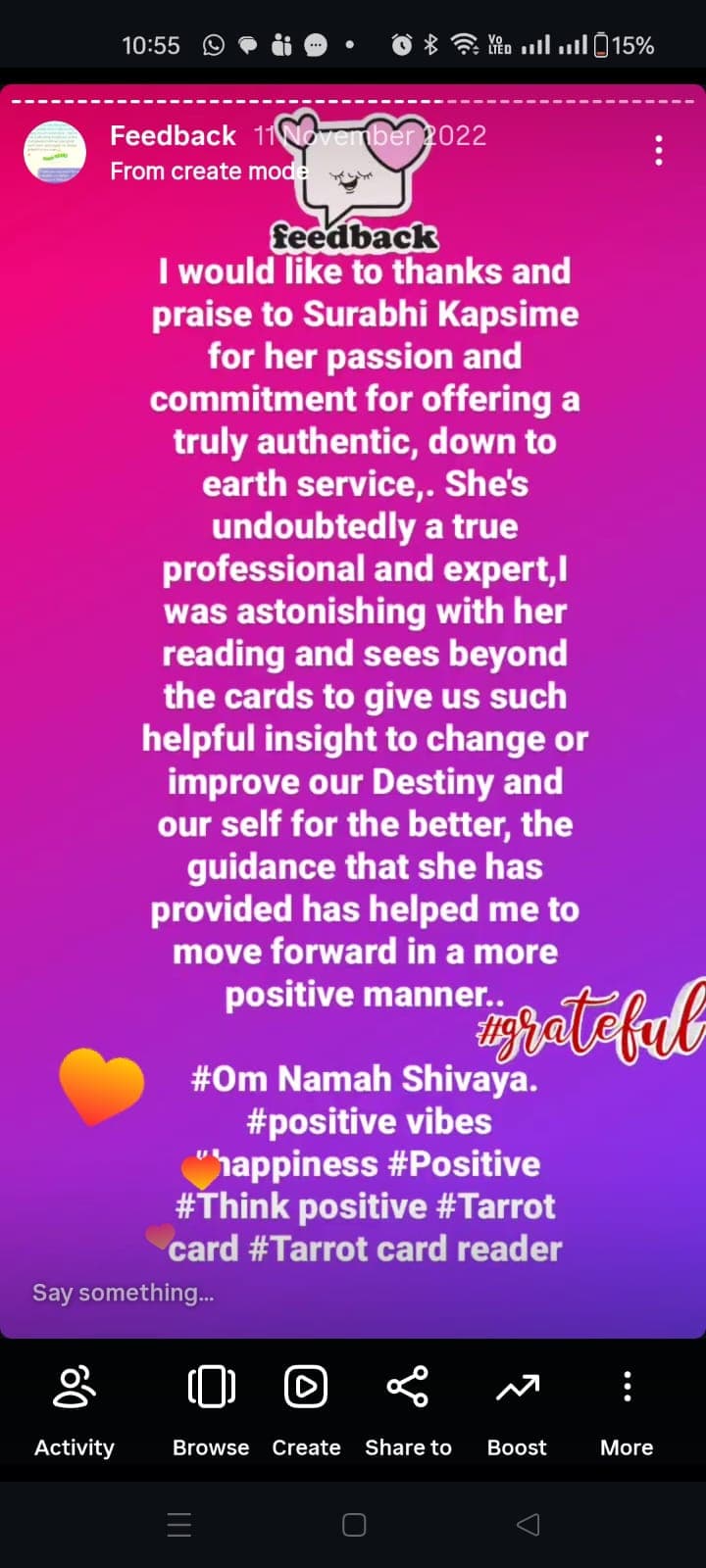 Client review 1