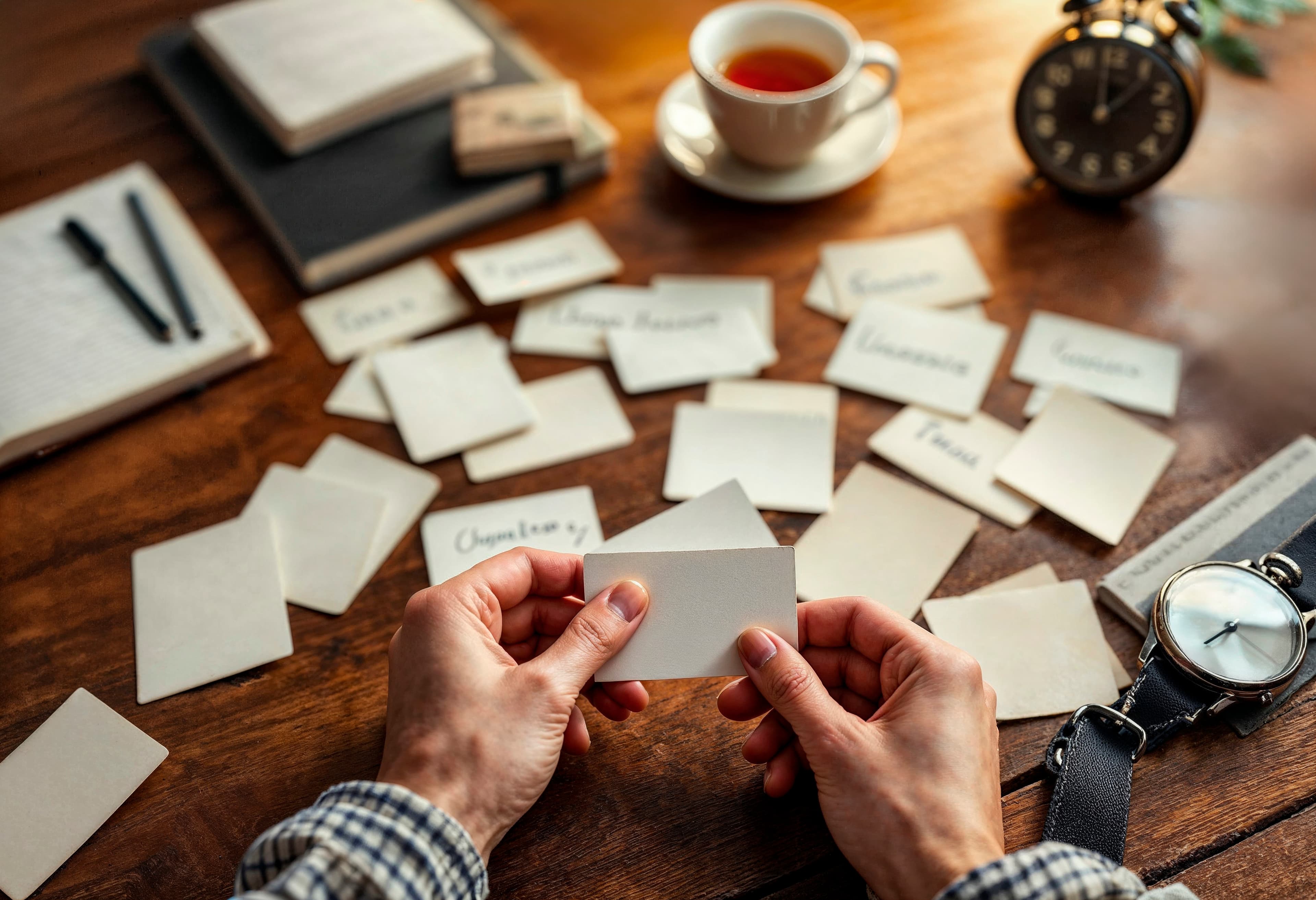 Visiting Card Analysis & Corrections